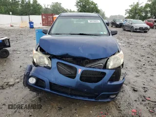 2005 Pontiac Vibe z VIN 5Y2SL63875Z447139, wystawiony jako Copart lot #58248855 z przebiegiem 232 051 mil mil oraz Czysty tytuł • Clean title. Historia ofert i sprzedaży dostępna na DreamBid. Obrazek 5.