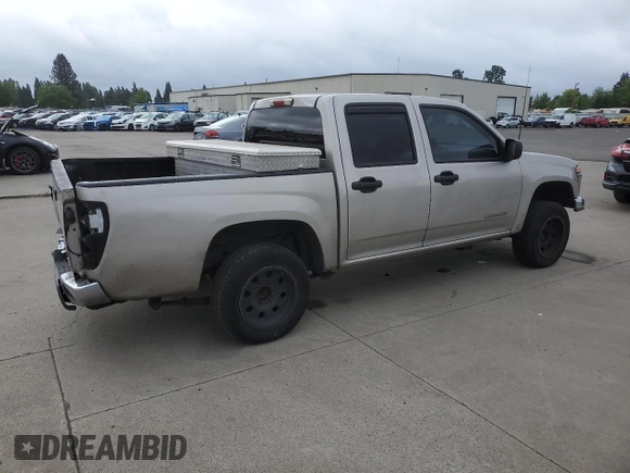 2005 GMC Canyon 1SC SLE Z85 z VIN 1GTCS136558144388, wystawiony jako Copart lot #56937735 z przebiegiem 226 020 mil mil oraz Szkoda całkowita • Salvage title. Historia ofert i sprzedaży dostępna na DreamBid. Obrazek 3.