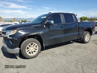 2023 Chevrolet Silverado 1500 LT with VIN 3GCPACEK0PG201605, listed as a Copart auction lot 45606365 with 58,692 mi miles and Salvage Title. Bid and sale history available at DreamBid. Image 1.