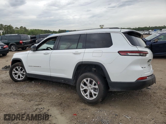 2021 Jeep Grand Cherokee Limited with VIN 1C4RJKBG7M8181180, listed as a Copart auction lot 50968715 with 55,465 mi miles and Salvage title. Bid and sale history available at DreamBid. Image 2.