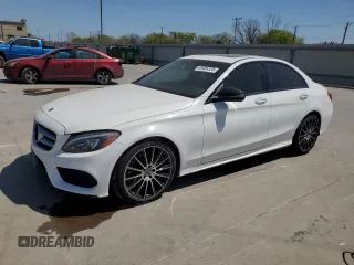 2018 Mercedes-Benz C 300 with VIN 55SWF4JB3JU237454, listed as a Copart auction lot 49486325 with 119,869 mi miles and Salvage Title. Bid and sale history available at DreamBid. Image 1.