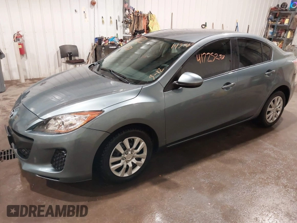 2012 Mazda 3 i Sport with VIN JM1BL1UF4C1524982, listed as a IAAI auction lot 41725238 with 143,787 mi miles and . Bid and sale history available at DreamBid. Image 22.
