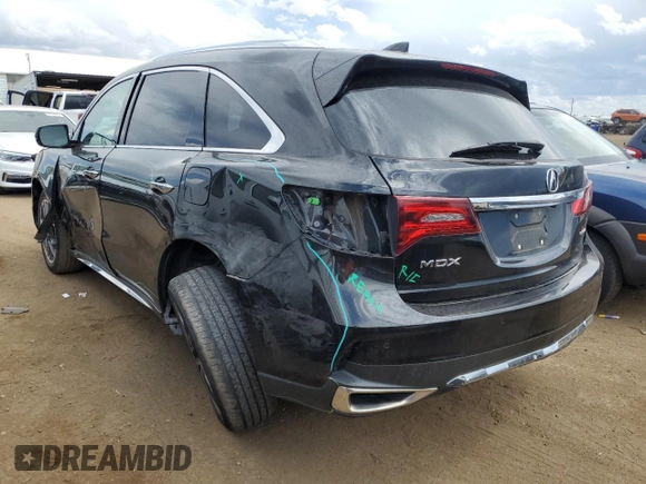2018 Acura MDX Advance with VIN 5J8YD4H8XJL014076, listed as a Copart auction lot 66650524 with 42,482 mi miles and Clean Title. Bid and sale history available at carsss.com. Image 2.