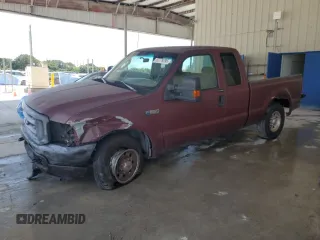 2004 Ford F-250 XL with VIN 1FTNX20L34EA06312, listed as a Copart auction lot 53779295 with 315,600 mi miles and Salvage title. Bid and sale history available at DreamBid. Image 1.