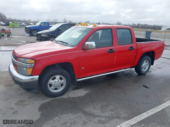 2007 Chevrolet Colorado LT w/2LT with VIN 1GCCS13E778133614, listed as a IAAI auction lot 41822239 with 160,834 mi miles. Bid and sale history available at carsss.com. Image 2.
