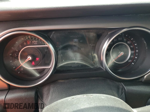 2022 Jeep Gladiator Rubicon с VIN 1C6JJTBG2NL171598, выставлен на аукционе Copart как лот 59494925 с пробегом 46 097 миль миль и Списание • Salvage title. История ставок и продаж доступна на DreamBid. Изображение 9.