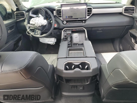 2022 Toyota Tundra Limited with VIN 5TFJA5DB8NX018965, listed as a Copart auction lot 55242405 with 29,277 mi miles and Salvage title. Bid and sale history available at DreamBid. Image 8.
