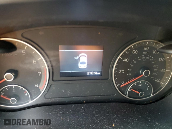 2020 Kia Optima LX with VIN 5XXGT4L31LG382853, listed as a Copart auction lot 52865085 with 67,674 mi miles and Salvage Title. Bid and sale history available at carsss.com. Image 9.
