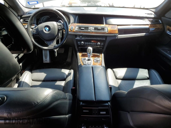 2015 BMW 7 Series 740Li xDrive with VIN WBAYF4C58FGS99363, listed as a Copart auction lot 69837154 with 115,101 mi miles and Salvage Title. Bid and sale history available at carsss.com. Image 8.