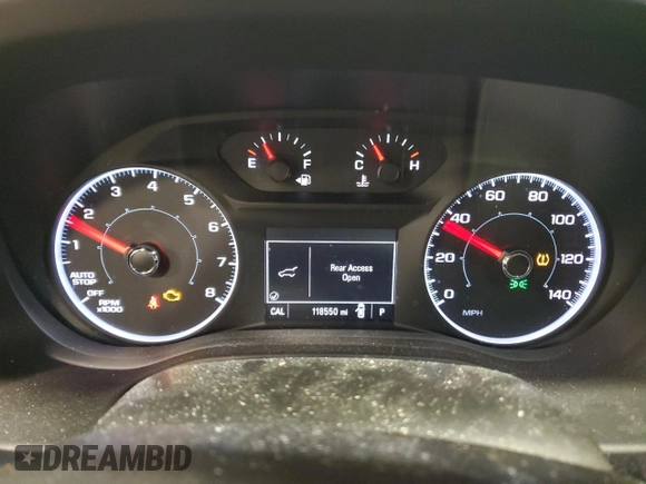 2018 GMC Acadia SLE with VIN 1GKKNLLA8JZ150696, listed as a Copart auction lot 87784915 with 118,550 mi miles and Salvage Title. Bid and sale history available at DreamBid. Image 9.