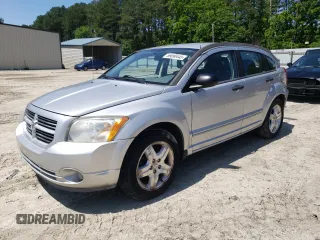 2007 Dodge Caliber SXT z VIN 1B3HB48B17D599344, wystawiony jako Copart lot #59090445 z przebiegiem 107 185 mil mil oraz Szkoda całkowita • Salvage title. Historia ofert i sprzedaży dostępna na DreamBid. Obrazek 1.