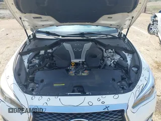 2018 Infiniti Q50 Luxe with VIN JN1EV7AP7JM352520, listed as a IAAI auction lot 42427317 with 73,717 mi miles and . Bid and sale history available at DreamBid. Image 10.