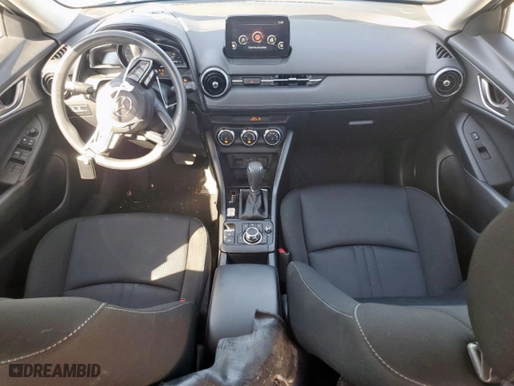 2021 Mazda CX-3 Sport with VIN JM1DKDB78M1513641, listed as a Copart auction lot 46864815 with 15,311 mi miles and Salvage Title. Bid and sale history available at carsss.com. Image 8.