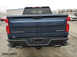 2019 Chevrolet Silverado 1500 Custom Trail Boss with VIN 3GCPYCEF1KG134620, listed as a Copart auction lot 81523704 with 46,661 mi miles and Salvage Title. Bid and sale history available at carsss.com. Image 6.