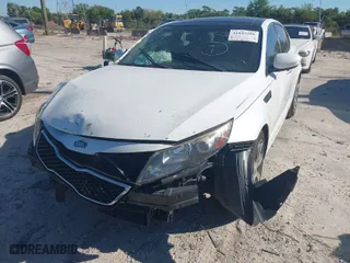 2012 Kia Optima SX with VIN 5XXGR4A6XCG017695, listed as a IAAI auction lot 41837506 with 210,845 mi miles. Bid and sale history available at carsss.com. Image 6.