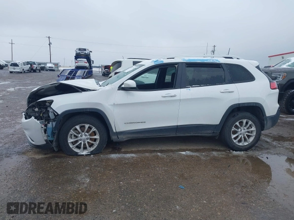 2021 Jeep Cherokee Latitude z VIN 1C4PJMCB8MD125181, wystawiony jako IAAI lot #41273576 z przebiegiem 47 550 mil mil oraz . Historia ofert i sprzedaży dostępna na DreamBid. Obrazek 14.