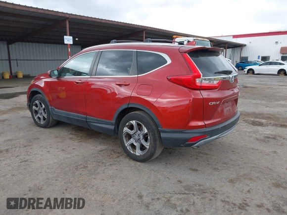 2018 Honda CR-V EX-L with VIN 5J6RW2H84JL021780, listed as a IAAI auction lot 41652489 with 39,217 mi miles. Bid and sale history available at carsss.com. Image 3.