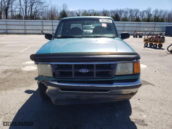 1994 Ford Ranger Splash with VIN 1FTCR14U0RPC02248, listed as a Copart auction lot 50543605 with 761,825 mi miles and Salvage Title. Bid and sale history available at carsss.com. Image 5.