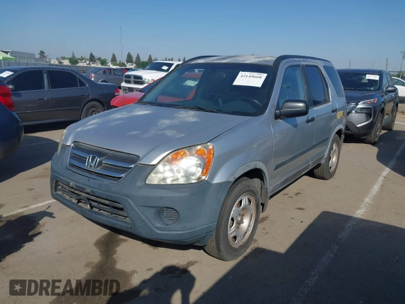 2006 Honda CR-V LX with VIN JHLRD68576C000697, listed as a IAAI auction lot 42149668 with 145,493 mi miles and . Bid and sale history available at DreamBid. Image 2.
