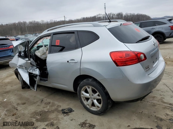 2009 Nissan Rogue SL with VIN JN8AS58V99W441510, listed as a Copart auction lot 43203175 with 0 mi miles and Non Repairable. Bid and sale history available at carsss.com. Image 2.