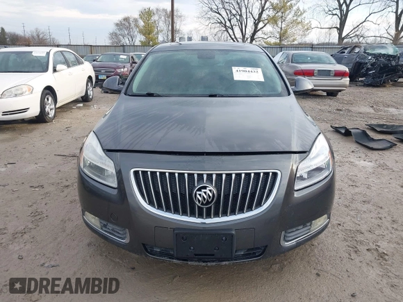 2011 Buick Regal CXL RL2 with VIN W04GP5EC8B1081461, listed as a IAAI auction lot 41904432 with 161,947 mi miles. Bid and sale history available at carsss.com. Image 12.