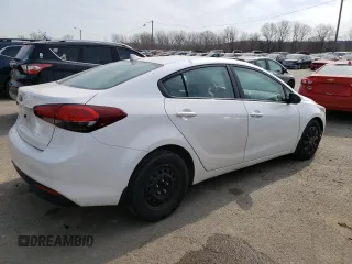 2017 Kia Forte LX with VIN 3KPFL4A70HE065907, listed as a Copart auction lot 48483875 with 65,441 mi miles and Non Repairable. Bid and sale history available at DreamBid. Image 3.