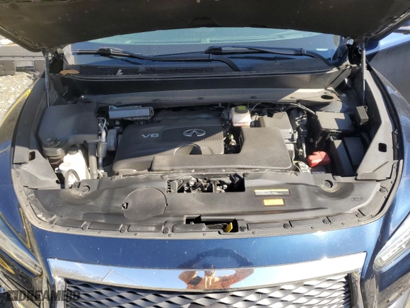 2018 Infiniti QX60 with VIN 5N1DL0MM7JC526322, listed as a Copart auction lot 46661795 with 66,835 mi miles and Salvage Title. Bid and sale history available at carsss.com. Image 12.