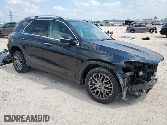 2022 Mercedes-Benz GLE 350 with VIN 4JGFB4JE9NA653509, listed as a Copart auction lot 57334425 with 36,112 mi miles and Salvage title. Bid and sale history available at DreamBid. Image 4.