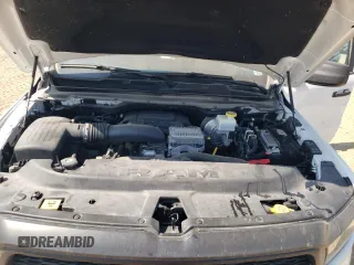 2024 Ram 1500 Tradesman z VIN 1C6SRFGT6RN121396, wystawiony jako Copart lot #75023444 z przebiegiem 25 517 mil mil oraz Szkoda całkowita • Salvage title. Historia ofert i sprzedaży dostępna na DreamBid. Obrazek 11.