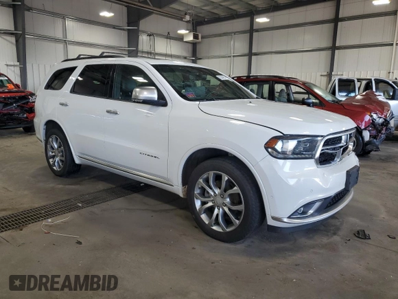 2018 Dodge Durango Citadel with VIN 1C4RDJEG4JC497934, listed as a Copart auction lot 73309964 with 69,595 mi miles and Salvage title. Bid and sale history available at DreamBid. Image 4.