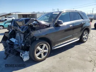 2017 Mercedes-Benz GLE 350 z VIN 4JGDA5JB9HA849704, wystawiony jako Copart lot #46708815 z przebiegiem 42 103 mil mil oraz Szkoda całkowita • Salvage title. Historia ofert i sprzedaży dostępna na DreamBid. Obrazek 1.