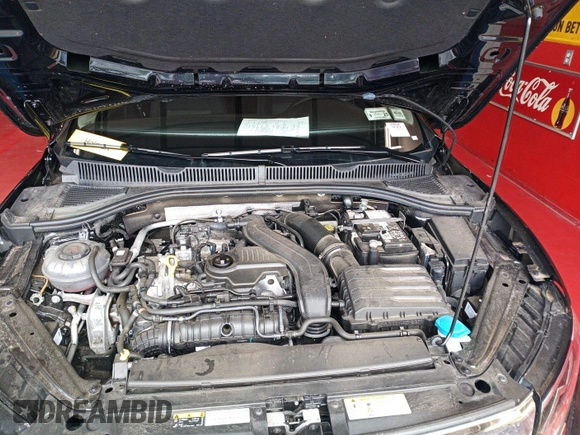 2024 Volkswagen Jetta S with VIN 3VW5M7BU3RM042060, listed as a IAAI auction lot 42734023 with 27,927 mi miles and . Bid and sale history available at DreamBid. Image 9.