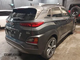 2019 Hyundai Kona Ultimate with VIN KM8K5CA57KU325421, listed as a IAAI auction lot 41369897 with 30,733 mi miles. Bid and sale history available at carsss.com. Image 4.