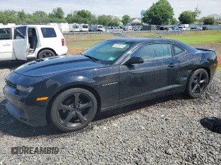 2015 Chevrolet Camaro LT z VIN 2G1FD1E37F9198929, wystawiony jako Copart lot #56020015 z przebiegiem 120 490 mil mil oraz Szkoda całkowita • Salvage title. Historia ofert i sprzedaży dostępna na DreamBid. Obrazek 1.
