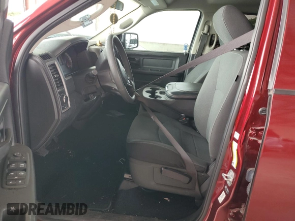 2021 Ram 1500 Tradesman z VIN 1C6RR6FT1MS521053, wystawiony jako Copart lot #55337525 z przebiegiem 70 287 mil mil oraz Czysty tytuł • Clean title. Historia ofert i sprzedaży dostępna na DreamBid. Obrazek 7.
