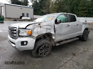 2018 GMC Canyon 4WD SLT with VIN 1GTP6DE14J1119364, listed as a Copart auction lot 72979754 with 0 mi miles and Salvage Title. Bid and sale history available at carsss.com. Image 1.