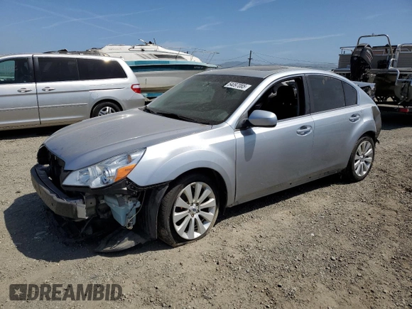 2012 Subaru Legacy Limited with VIN 4S3BMBK63C3039212, listed as a Copart auction lot 54097085 with 140,940 mi miles and Salvage Title. Bid and sale history available at carsss.com. Image 1.