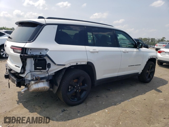 2025 Jeep Grand Cherokee Limited z VIN 1C4RJKBG9S8635667, wystawiony jako Copart lot #59854665 z przebiegiem 6 250 mil mil oraz Szkoda całkowita • Salvage title. Historia ofert i sprzedaży dostępna na DreamBid. Obrazek 3.