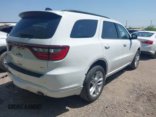2023 Dodge Durango GT with VIN 1C4RDJDG6PC603410, listed as a IAAI auction lot 41911779 with 41,410 mi miles and . Bid and sale history available at DreamBid. Image 4.