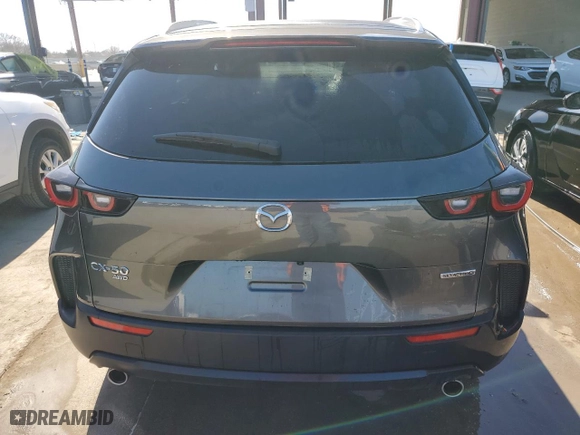 2025 Mazda CX-50 2.5 S Preferred Package with VIN 7MMVABBM4SN317235, listed as a Copart auction lot 47268885 with 11,265 mi miles and Clean Title. Bid and sale history available at carsss.com. Image 6.