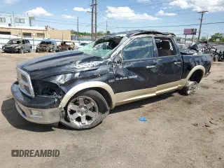 2011 Ram 1500 Laramie with VIN 1D7RV1CT6BS536419, listed as a Copart auction lot 58274165 with Not provided miles and Salvage title. Bid and sale history available at DreamBid. Image 1.