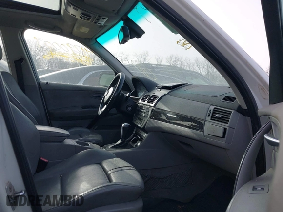 2007 BMW X3 3.0si with VIN WBXPC93437WF09134, listed as a IAAI auction lot 41790009 with 222,050 mi miles and . Bid and sale history available at DreamBid. Image 5.
