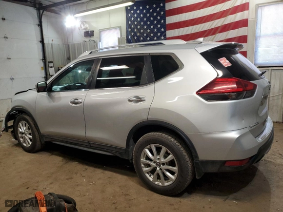 2017 Nissan Rogue SV with VIN 5N1AT2MV9HC881638, listed as a Copart auction lot 49826095 with 159,441 mi miles and Salvage Title. Bid and sale history available at carsss.com. Image 2.
