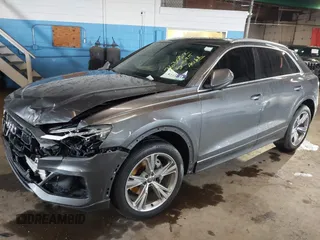 2019 Audi Q8 Premium Plus with VIN WA1BVAF10KD010002, listed as a IAAI auction lot 42326499 with 68,585 mi miles and . Bid and sale history available at DreamBid. Image 17.