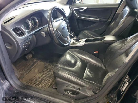2012 Volvo S60 T5 with VIN YV1622FS9C2113599, listed as a Copart auction lot 51115555 with 194,907 mi miles and Salvage Title. Bid and sale history available at carsss.com. Image 7.
