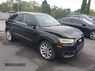 2015 Audi Q3 Premium Plus with VIN WA1EFCFS8FR002771, listed as a IAAI auction lot 42408746 with 115,564 mi miles and . Bid and sale history available at DreamBid. Image 1.