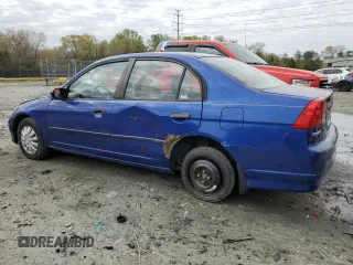 2004 Honda Civic VP with VIN 1HGES16324L013409, listed as a Copart auction lot 52489825 with 247,062 mi miles and Salvage Title. Bid and sale history available at DreamBid. Image 2.
