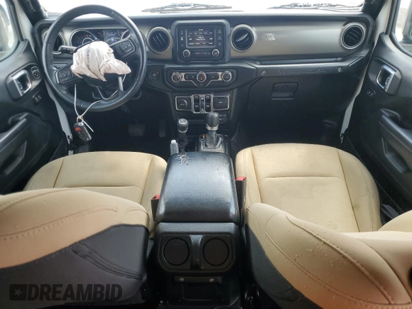 2018 Jeep Wrangler Unlimited Sport S z VIN 1C4HJXDG9JW143513, wystawiony jako Copart lot #55415625 z przebiegiem 133 294 mil mil oraz Szkoda całkowita • Salvage title. Historia ofert i sprzedaży dostępna na DreamBid. Obrazek 8.