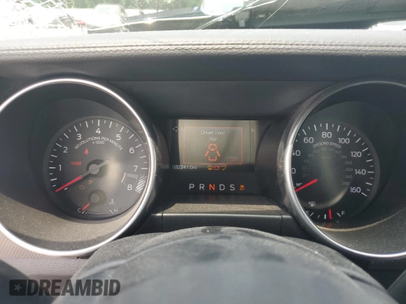 2021 Ford Mustang GT with VIN 1FA6P8CF5M5138684, listed as a Copart auction lot 59419045 with 32,241 mi miles and Salvage title. Bid and sale history available at DreamBid. Image 9.