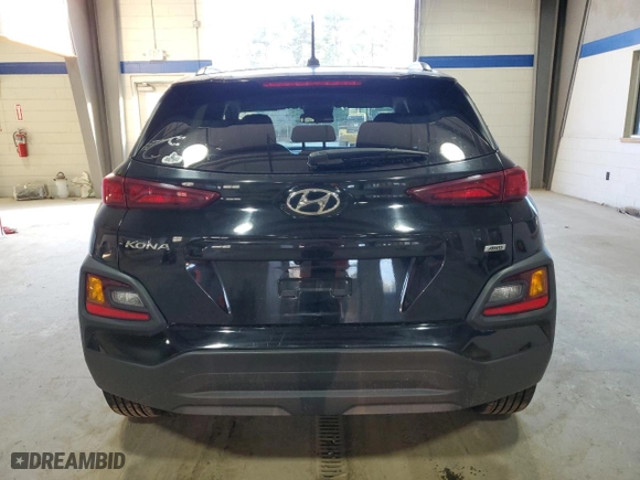 2021 Hyundai Kona SEL with VIN KM8K2CAA3MU739742, listed as a Copart auction lot 87004564 with 55,786 mi miles and Clean Title. Bid and sale history available at carsss.com. Image 6.